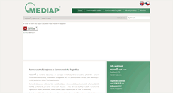 Desktop Screenshot of mediap.cz